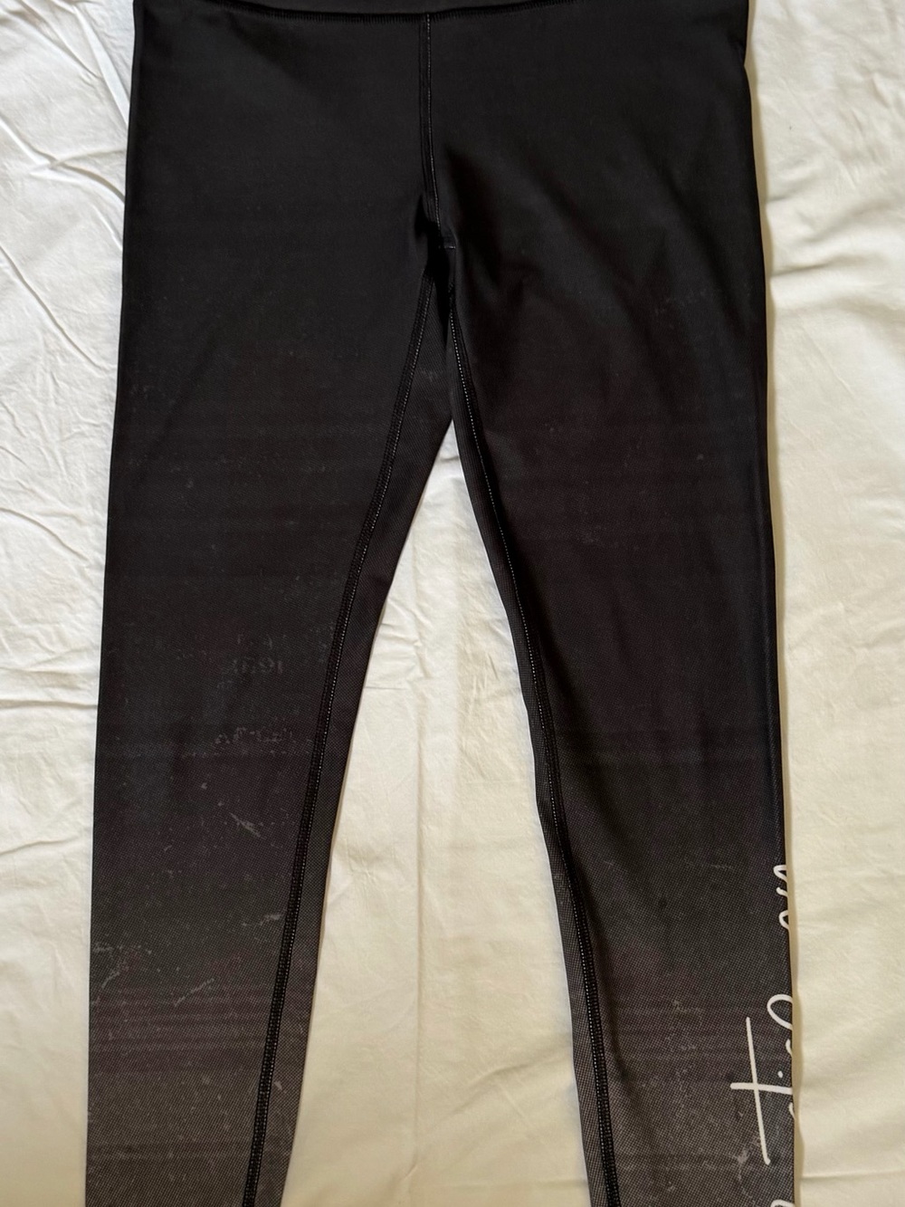 manduka Practice On Black Leggings